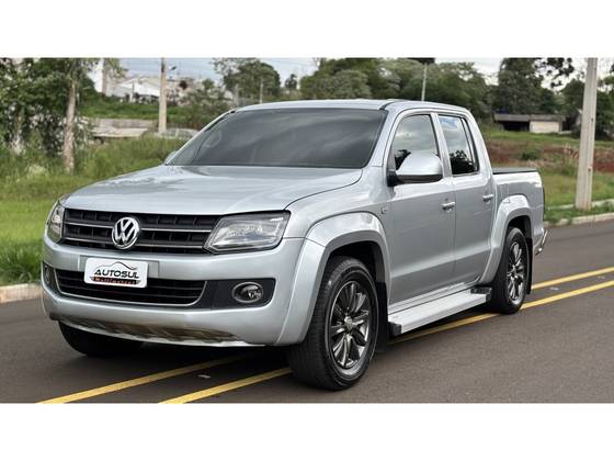 VOLKSWAGEN AMAROK 2.0 HIGHLINE 4X4 CD 16V TURBO INTERCOOLER DIESEL 4P AUTOMÁTICO